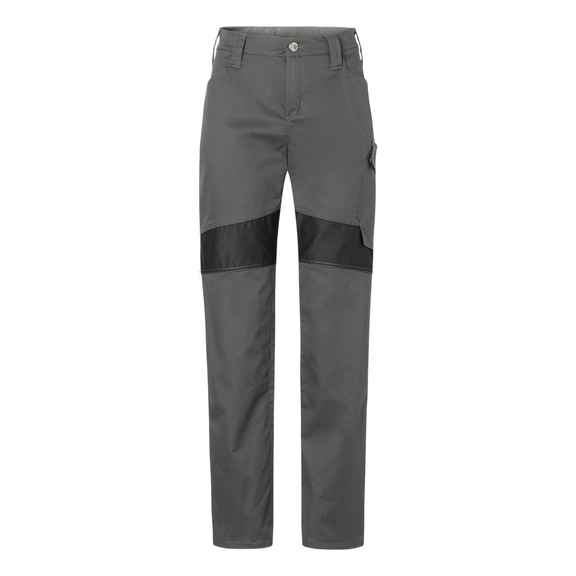 K&Uuml;BLER Women’s trousers, dark grey/black, size 42 2560 3342-9899-42 - REFORCE women’s trousers