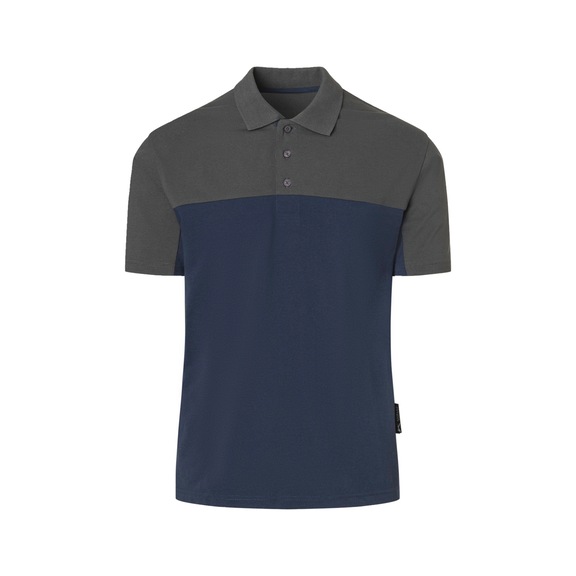 K&Uuml;BLER SHIRTS Polo, dark blue/dark grey, size XL 5221 6207-4898-XL - SHIRTS Polo