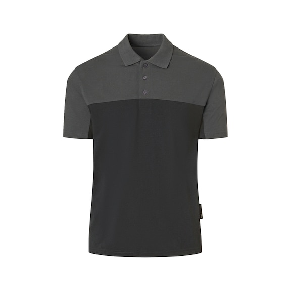 K&Uuml;BLER SHIRTS Polo, black/dark grey, size XL 5221 6207-9998-XL - SHIRTS Polo