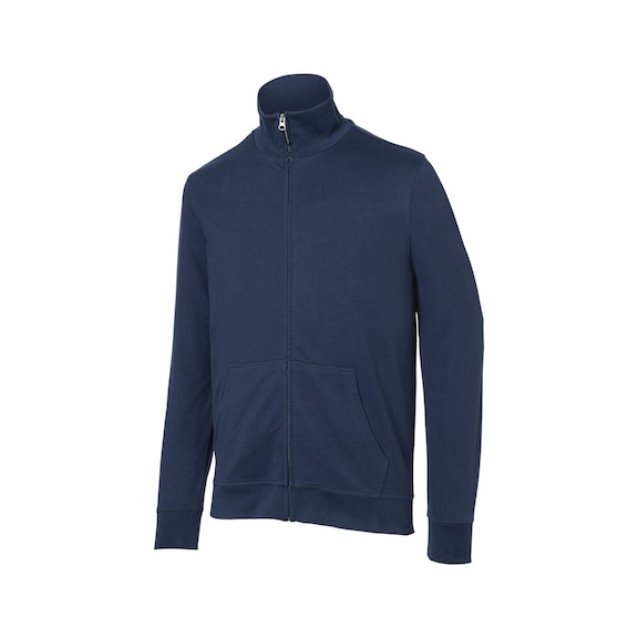 K&Uuml;BLER Sweatjacke dunkelblau Gr&ouml;&szlig;e L 5021 6330-48-L - SHIRTS Sweatjacke
