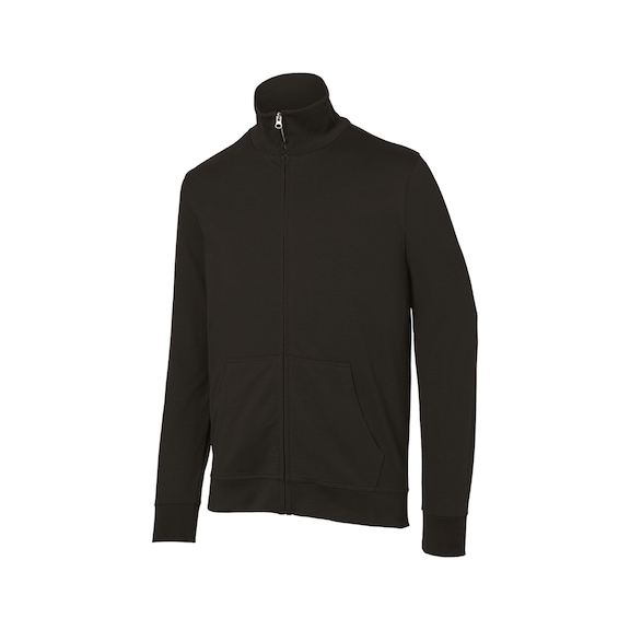 K&Uuml;BLER Sweatjacke schwarz Gr&ouml;&szlig;e S 5021 6330-99-S - SHIRTS Sweatjacke