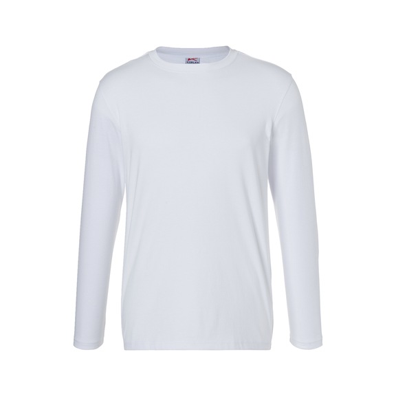 K&Uuml;BLER White long-sleeved top, size XS 5025 6240-10-XS - SHIRTS Long-sleeved T-shirt