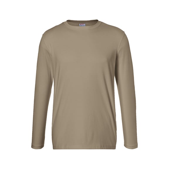 K&Uuml;BLER Longsleeve sandbraun Gr&ouml;&szlig;e L 5025 6240-25-L - SHIRTS Longsleeve