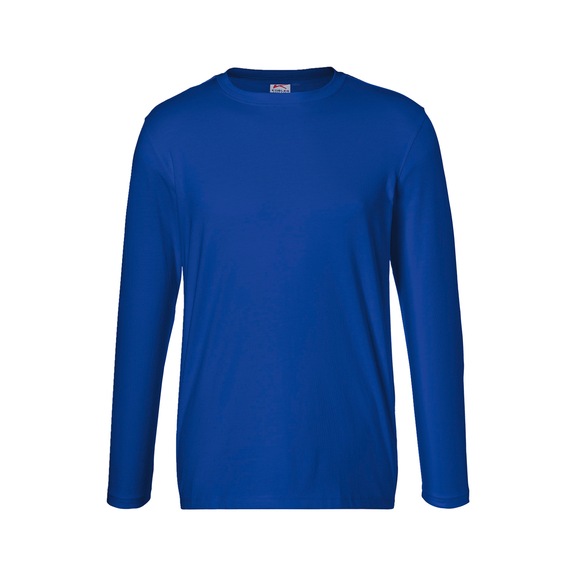 K&Uuml;BLER Cobalt blue long-sleeved top, size XS 5025 6240-46-XS - SHIRTS Long-sleeved T-shirt