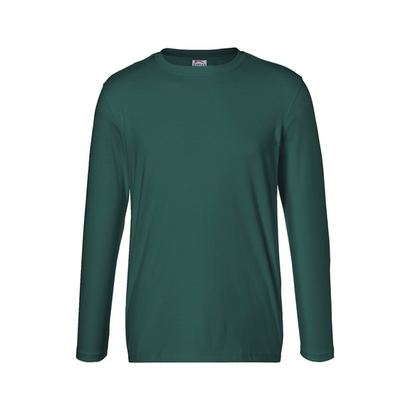 K&Uuml;BLER Long-sleeved top, moss green, size XS 5025 6240-65-XS - SHIRTS Long-sleeved T-shirt