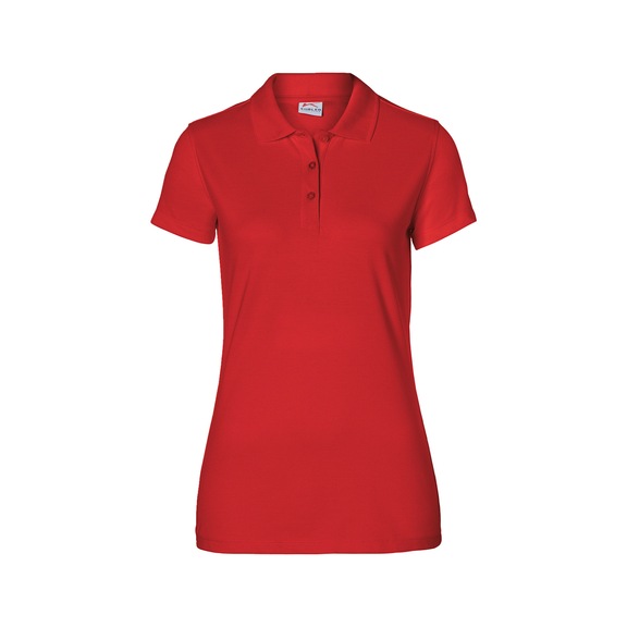 K&Uuml;BLER Polo Damen mittelrot Gr&ouml;&szlig;e XS 5026 6239-55-XS - SHIRTS Polo Damen