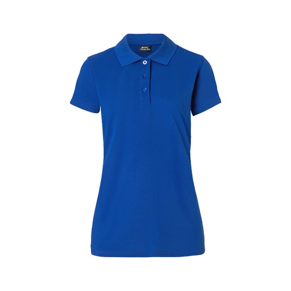 K&Uuml;BLER SHIRTS Women’s polo shirt, cobalt blue, size S 5233 6207-46-S - SHIRTS Women’s polo shirt