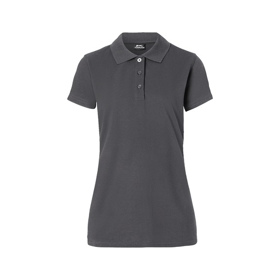K&Uuml;BLER SHIRTS Women’s polo shirt, dark grey, size L 5233 6207-98-L - SHIRTS Women’s polo shirt