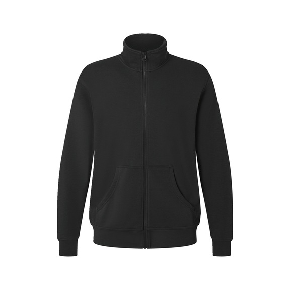 K&Uuml;BLER SHIRTS Black sweatshirt jacket, size XXL 5235 6406-99-XXL - SHIRTS Sweatshirt