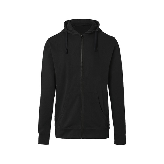 K&Uuml;BLER SHIRTS Hooded sweatshirt jacket, black, size S 5236 6406-99-S - SHIRTS Hooded sweatshirt