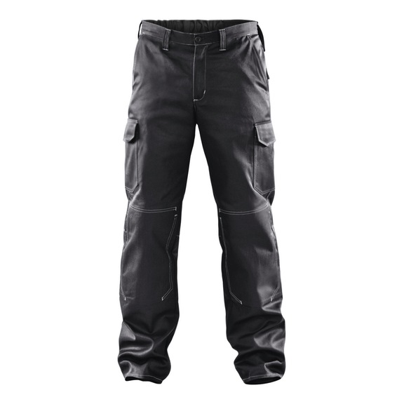 K&Uuml;BLER Black cargo trousers, size 26 2448 1414-99-26 - ORGANIQ Cargo Trousers