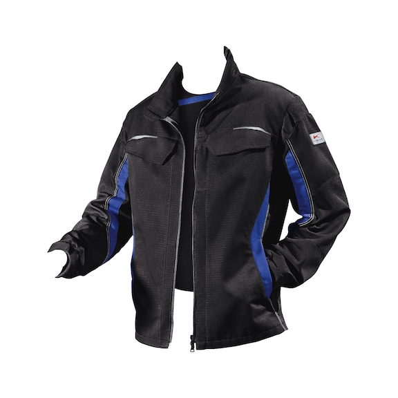 K&Uuml;BLER Jacket, black/cobalt blue, size 40 1324 5353-9946-40 - PULSSCHLAG jacket