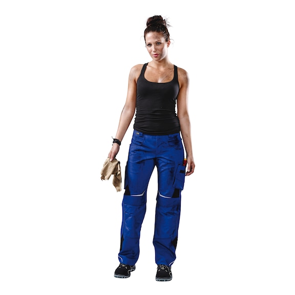 K&Uuml;BLER Damenhose HIGH kobaltblau/schwarz Gr&ouml;&szlig;e 38 2124 5353-4699-38 - ACTIVIQ cotton+ Hose Damen 2250
