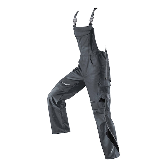 K&Uuml;BLER Dungarees, anthracite/black, size 66 3324 5353-9799-66 - PULSSCHLAG dungarees