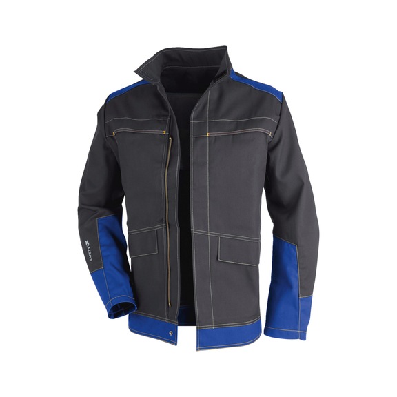 K&Uuml;BLER SAFETY 6 Jacket PPE 3 charcoal grey/cobalt blue Size 64 1779 8413-9746-64 - PSA 3 jacket
