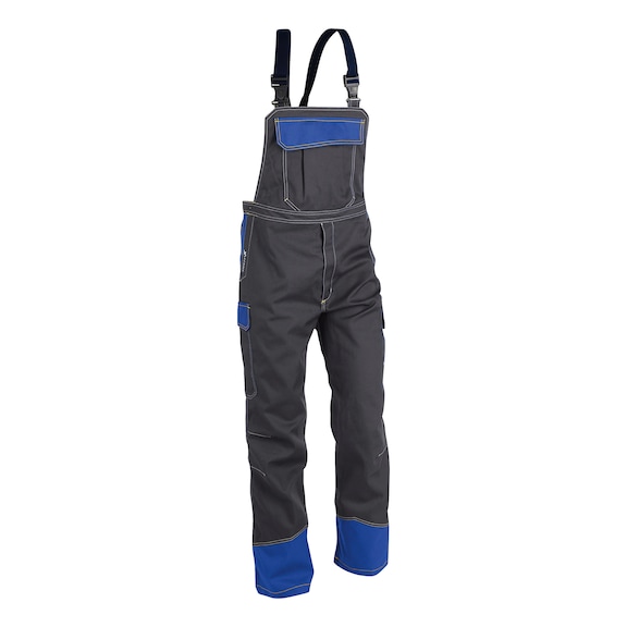 K&Uuml;BLER 6 Latzhose PSA 3 anthrazit/kobaltblau Gr&ouml;&szlig;e 62 3780 8413-9746-62 - SAFETY 6 Latzhose PSA 3
