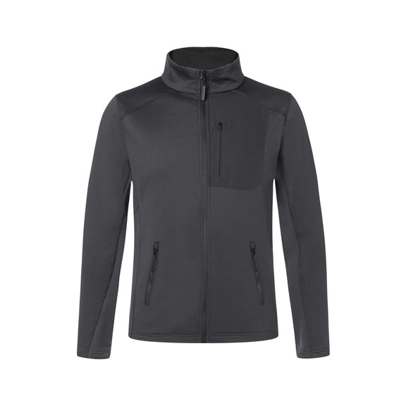 K&Uuml;BLER Mid-layer jacket, dark grey, size M 1334 6341-98-M - Mid-layer