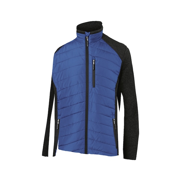 K&Uuml;BLER Hybrid jacket, cobalt blue/dark grey, size M 1342 5201-4698-M - Hybrid Jacket