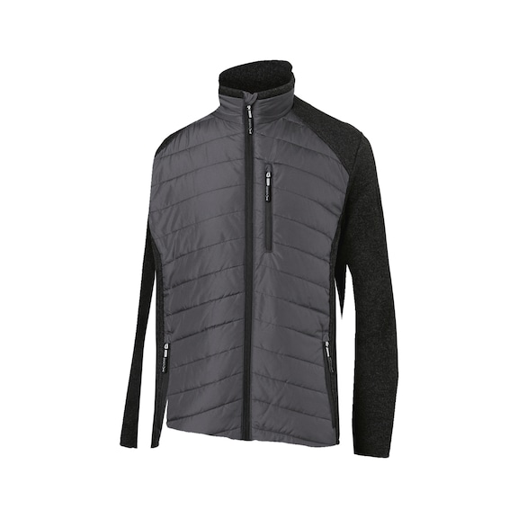 K&Uuml;BLER Hybrid jacket, anthracite/dark grey, size L 1342 5201-9798-L - Hybrid Jacket