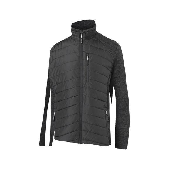 K&Uuml;BLER Hybrid jacket, black/dark grey, size 4XL 1342 5201-9998-4XL - Hybrid Jacket