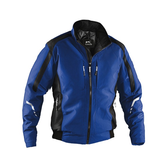 K&Uuml;BLER Weather jacket, cobalt blue/black, size L 1367 5229-4699-L - Weather-resistant jacket