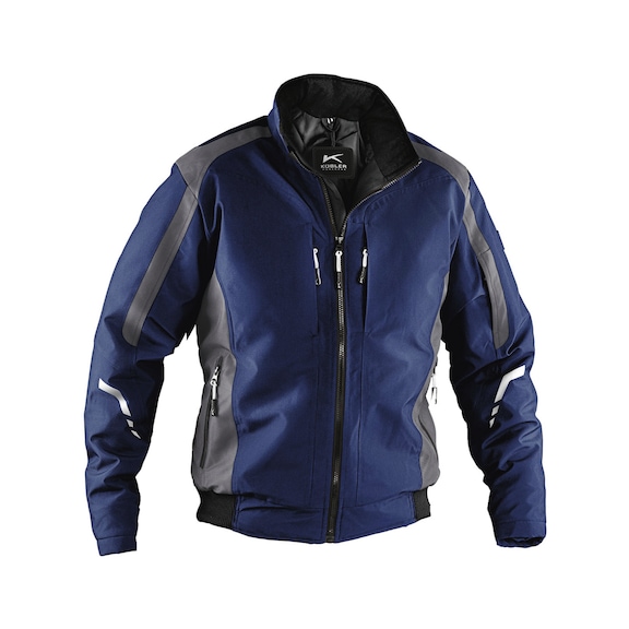 K&Uuml;BLER Weather jacket, dark blue/anthracite, size XS 1367 5229-4897-XS - Weather-resistant jacket