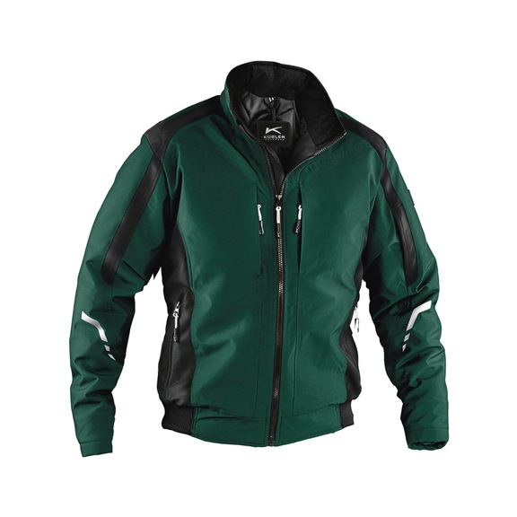 K&Uuml;BLER Wetterblouson moosgr&uuml;n/schwarz Gr&ouml;&szlig;e S 1367 5229-6599-S - Wetterblouson
