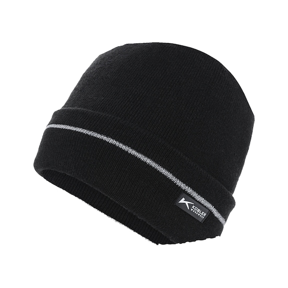 K&Uuml;BLER Strickm&uuml;tze schwarz Gr&ouml;&szlig;e ST 8206 2102-99-ST - Strickm&uuml;tze