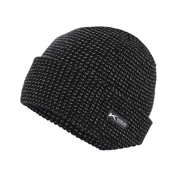 K&Uuml;BLER Strickm&uuml;tze schwarz Gr&ouml;&szlig;e ST 8207 2101-99-ST - Strickm&uuml;tze
