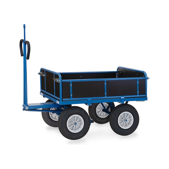 FETRA Handpritschenwagen 6454 PZ Tragf&auml;higkeit 750 kg Ladefl&auml;che 1.140 x 740 mm - Handpritschenwagen 2-Achser