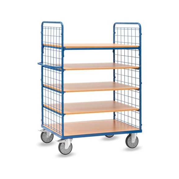 FETRA Shelf trolley with 5 load areas