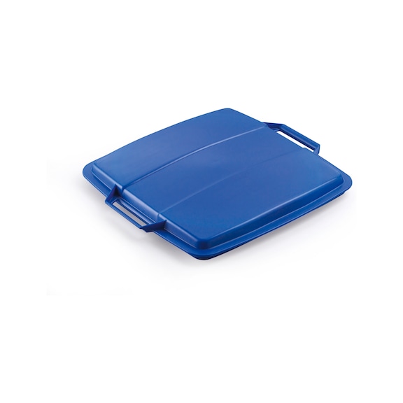 DURABLE Lid for DURABIN (R) 90 l bin, blue - Lid for DURABIN (R) 90 l waste bin