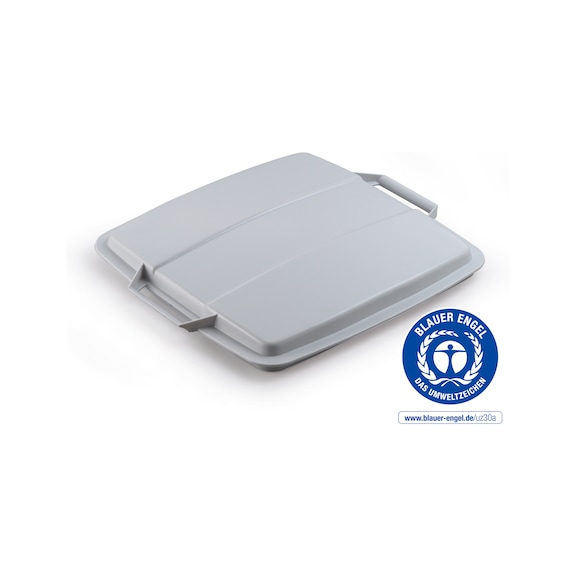 DURABLE Lid for DURABIN (R) 90 l ECO bin, grey - Lid for DURABIN (R) 90 l ECO waste bin
