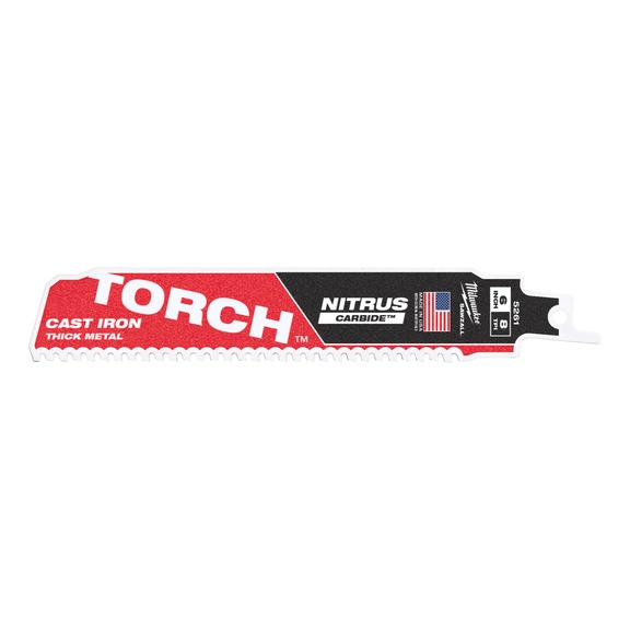 MILWAUKEE S&auml;bels&auml;gebl&auml;tter Metall Heavy-Duty mit NITRUS(TM) HM-Best&uuml;ckung 48475261 - S&auml;geblatt f&uuml;r S&auml;bels&auml;ge