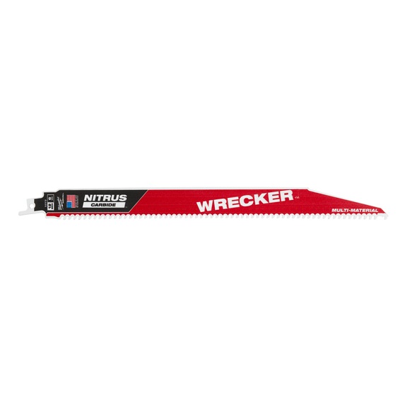 MILWAUKEE S&auml;bels&auml;gebl&auml;tter Multimaterial: WRECKER(TM) mit NITRUS CARBIDE(TM) 48475573 - S&auml;geblatt f&uuml;r S&auml;bels&auml;ge
