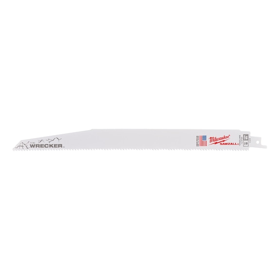 MILWAUKEE S&auml;bels&auml;gebl&auml;tter Multimaterial: Heavy-Duty WRECKER(TM) 48475711 - S&auml;geblatt f&uuml;r S&auml;bels&auml;ge