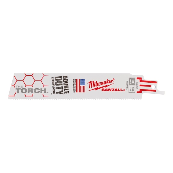 MILWAUKEE S&auml;gebl&auml;tter Metall THE TORCH(TM) Heavy-Duty 48475782 - S&auml;geblatt f&uuml;r S&auml;bels&auml;ge