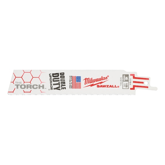 MILWAUKEE S&auml;gebl&auml;tter Metall THE TORCH(TM) Heavy-Duty 48475784 - S&auml;geblatt f&uuml;r S&auml;bels&auml;ge