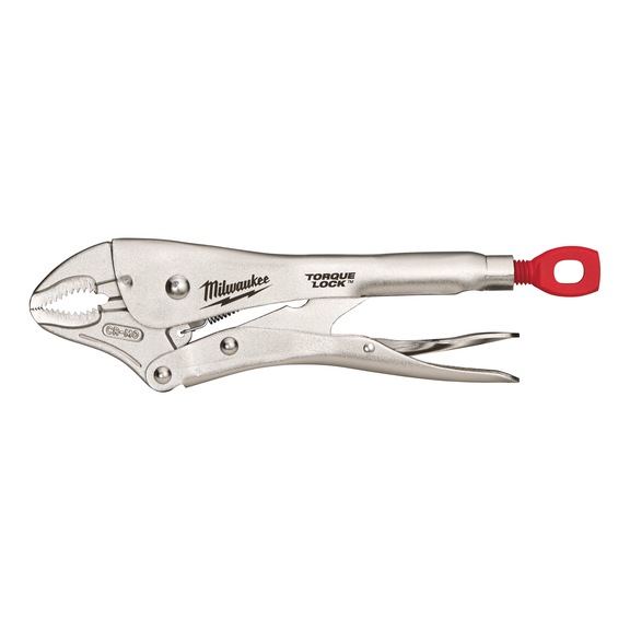 MILWAUKEE Gripzange 10 Zoll mit gebogenen Backen 4932471725 - Gripzange