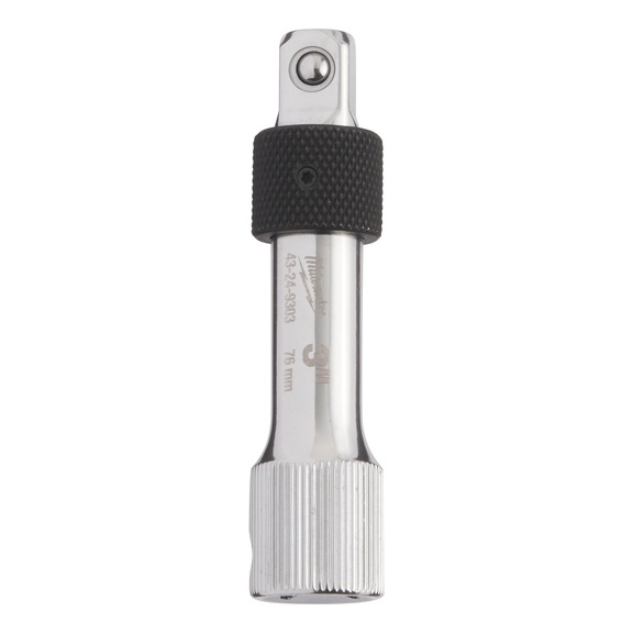 MILWAUKEE Verl&auml;ngerung 3/8 Zoll 76mm, verriegelbar 4932480933 - Steckschl&uuml;sselverl&auml;ngerung