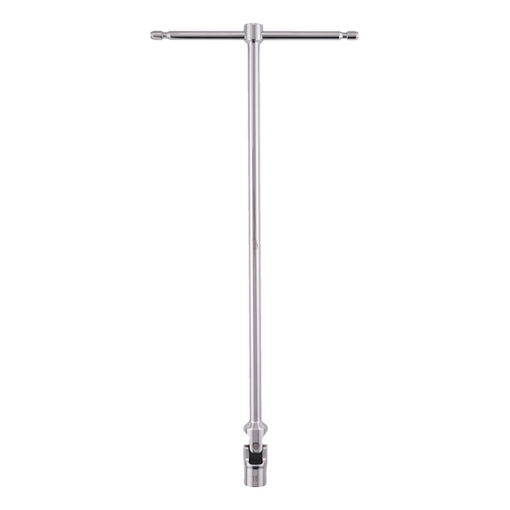 MILWAUKEE Steckschl&uuml;ssel T-Gelenkschl&uuml;ssel mit schwenkbarem 15 mm 4932492684 - Schwenkkopf-Schraubenschl&uuml;ssel