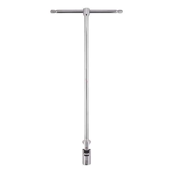 MILWAUKEE Steckschl&uuml;ssel T-Gelenkschl&uuml;ssel mit schwenkbarem 21 mm 4932492690 - Schwenkkopf-Schraubenschl&uuml;ssel