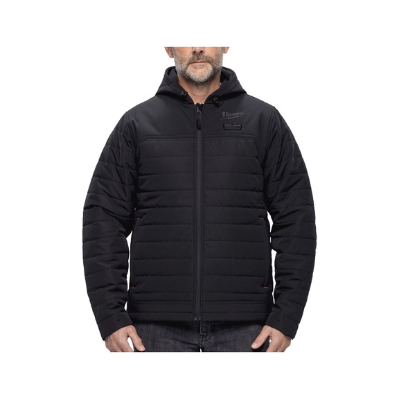 MILWAUKEE Akku-Heiz-Steppjacke M12(TM) Herren schwarz, ohne Akku u. Ladeger&auml;t 4932493840 - K&auml;lteschutzjacke