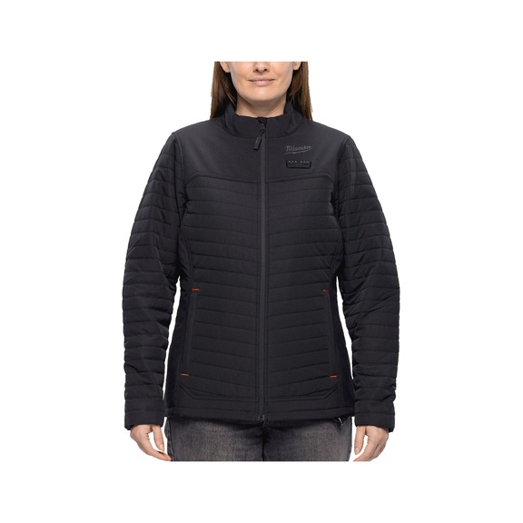MILWAUKEE Akku-Heiz-Steppjacke M12(TM) Damen schwarz, ohne Akku u. Ladeger&auml;t 4932493848 - K&auml;lteschutzjacke