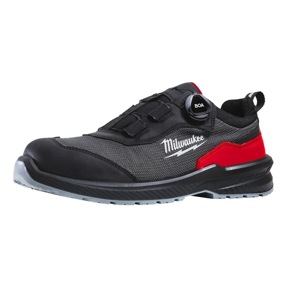 MILWAUKEE Sicherheitshalbschuh FLEXTRED(TM) S1PS BOA schwarz Gr&ouml;&szlig;e 38 4932498082 - Sicherheitshalbschuhe