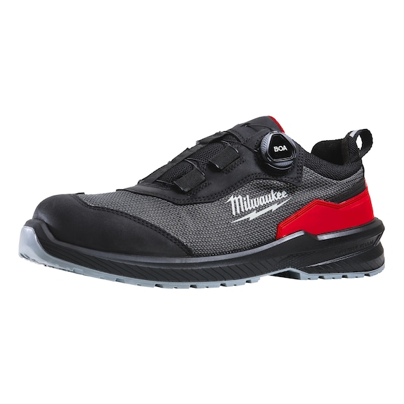 MILWAUKEE Sicherheitshalbschuh FLEXTRED(TM) S1PS BOA schwarz Gr&ouml;&szlig;e 48 4932498092 - Sicherheitshalbschuhe