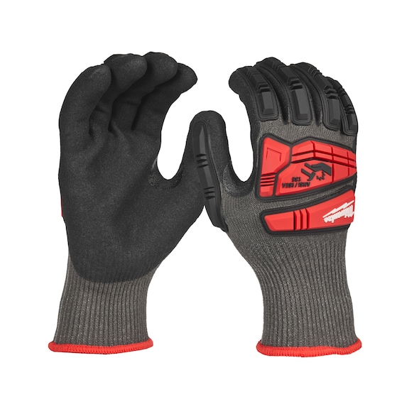MILWAUKEE Impact cut-resistant gloves, impact-resistant Class 5/E – 11/XXL 4932498538 - Hand guard