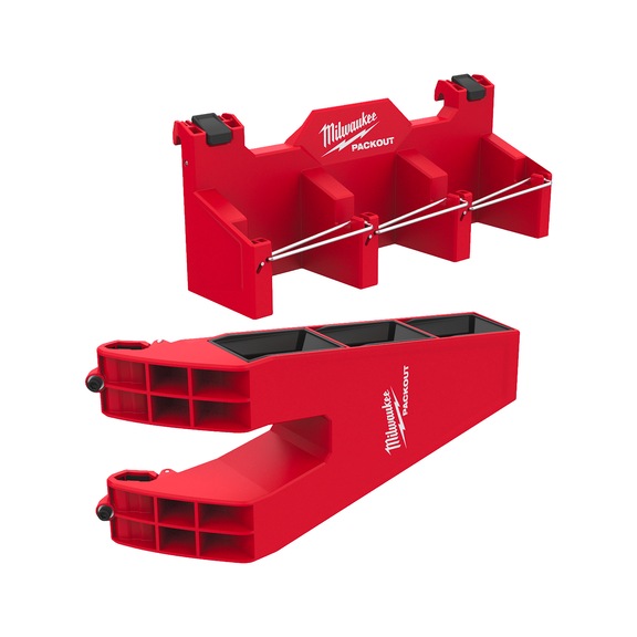 MILWAUKEE Seitenhalterung PACKOUT(TM) f&uuml;r lange Werkzeuge 4932498649 - Trennschleifer Stein (elektrisch)