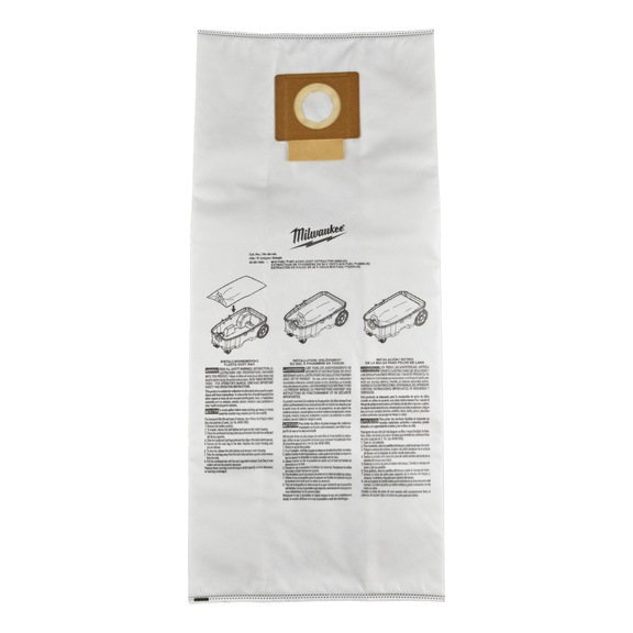 MILWAUKEE Fleece-Staubbeutel - ONEF2VC34M 4932498663 - Trennschleifer Stein (elektrisch)