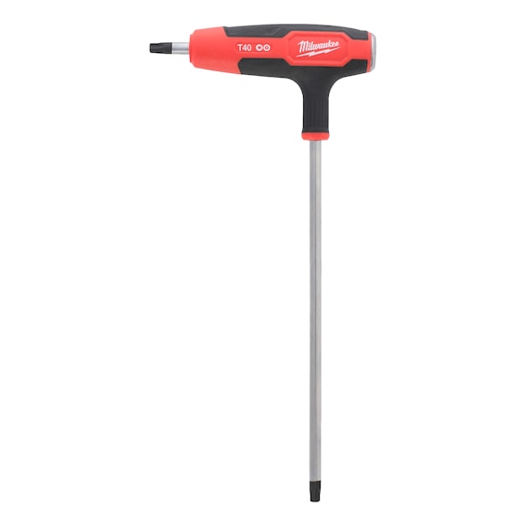 MILWAUKEE T-Griff mit Softgrip-Auflage TX40 4932498701 - Schraubendreher, -einsatz (nicht spezifiziert)